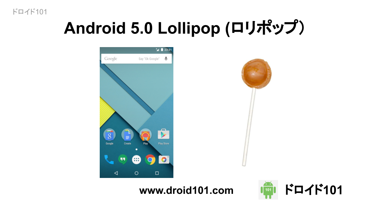 Android ロリポップ